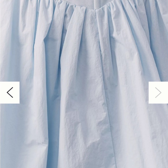 Light Blue Sleeveless Party Dress - Picture 6 of 7